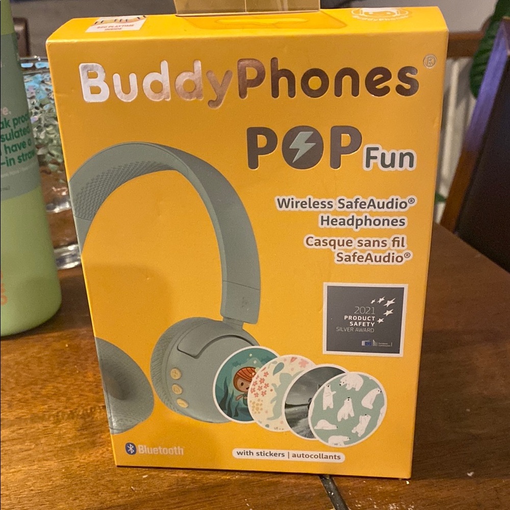 BuddyPhones POP Fun Wireless Headphones